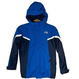 Youth The North Face Blue Triclimate 3-in-1 HyVent Boy's Medium 10/12 Waterproof